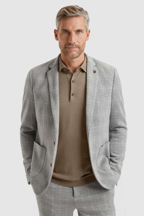 Vanguard blazer knitted check raceford